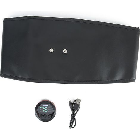 Ceinture d'entraînement abdominal pour hommes - Tonifiez vos muscles et brûlez les graisses à la maison (1/5)