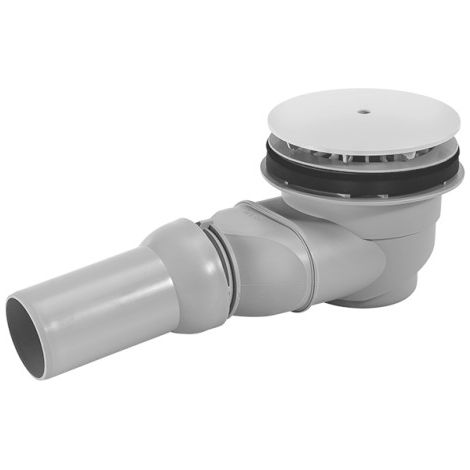 Desag&uumle de plato de ducha Duravit, salida horizontal de 90 (1/2)