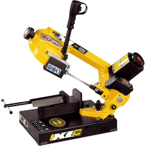 Femi – Scie à ruban métal 850W – Vitesse de coupe 60-80 m/min – Capacité de coupe 105mm – Pour métaux et matériaux durs