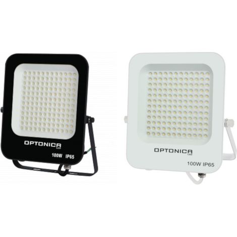 Projecteur LED 100W Noir Étanche IP65 9000lm 477W Blanc Naturel 4500K (1/5)