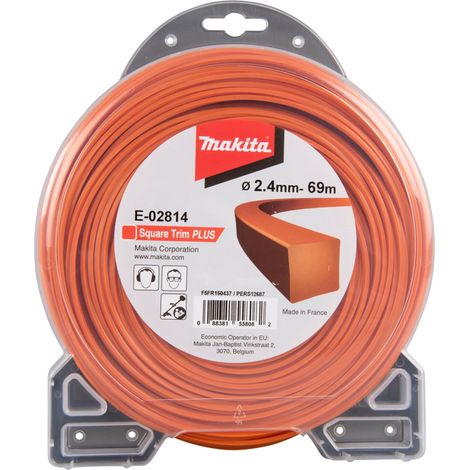 Makita Mähfaden 4-Kt 2,4mm x 69m