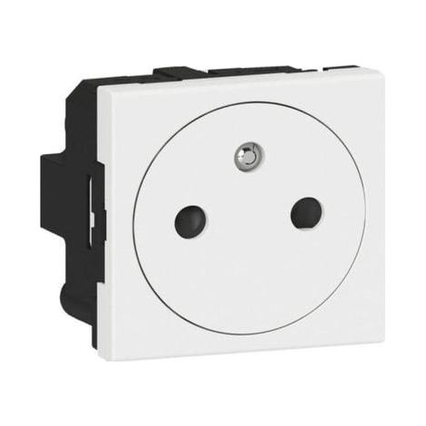 Enchufe Legrand Mosaic 2P T 16A 250V Blanco