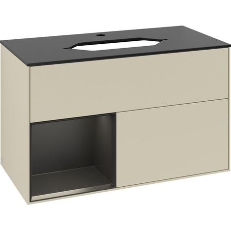 Villeroy & Boch F242PDHJ Armoire sous lavabo Finion F24 (1/2)