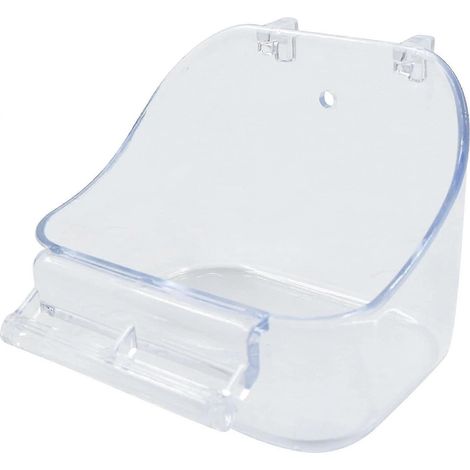 Baignoire transparente pour salle de bain, outil de nettoyage, cage suspendue, baignoire pour perruches et petits oiseaux, perroquet (1/5)