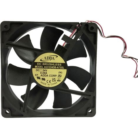 ADDA AQ1224DB-A73GL(N) Axiallüfter 24 V/DC (L x B x H) 120 x 120 x 25 mm