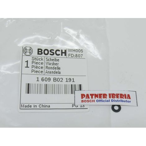 Pièce de rechange d’origine BOSCH 1609B02191  Laveuse