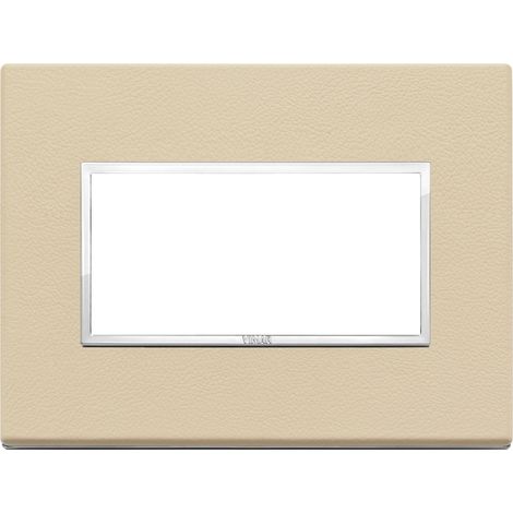 Placca 4M crema Vimar Eikon Evo 21654.21