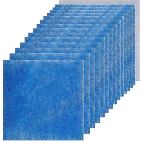00070 Lot de 15 filtres à air pour ventilateur Limodor Limot Compact 00070 - 238 x 238 mm - Classe de filtre à poussière G4 - Filtre à air de rechange (1/5)