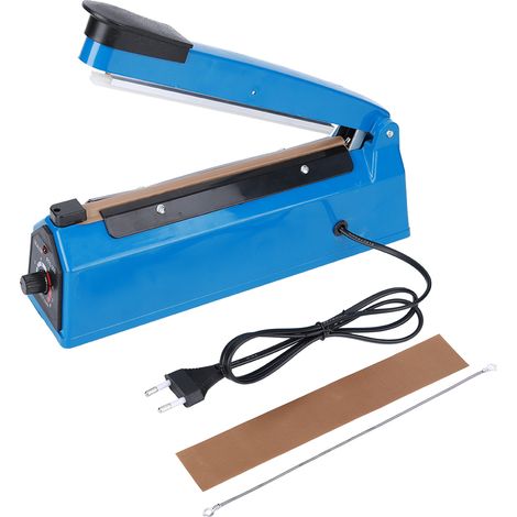 PFS-200 210W 8 pouces thermoscelleuse à impulsion manuelle Machine de cachetage minuterie réglable (1/5)