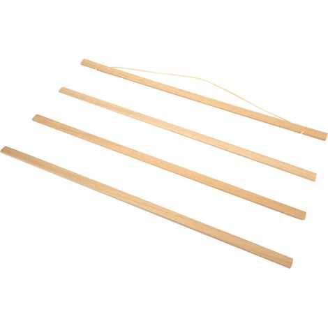 Cadre photo magnétique en bois moderne, accroche-affiche DIY pour posters et tirages artistiques (60cm)