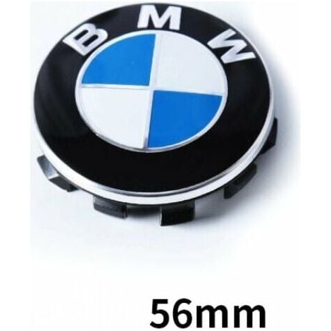 4 Pcs Auto Wheel Center Caps for BMW 56MM Rim Center Caps Wheel Center Badge Shape Decoration Accessories (1/4)