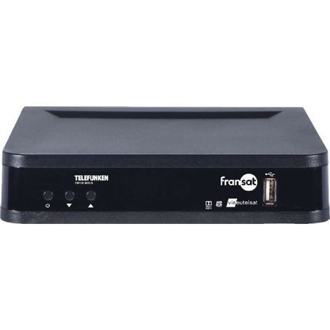 Récepteur satellite TNT - TELEFUNKEN - 101710 - HDMI - Verrouillage parental - Noir