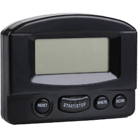 Minuteur de cuisine à remise à zéro automatique avec support, horloge numérique portable de rappel de fin de journée (1/5)