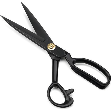 (droitier)Ciseaux à tissu 9 pouces (24 cm)  ciseaux de couture de tailleur pour couper les tissus, les vêtements, le cuir, les matières premières