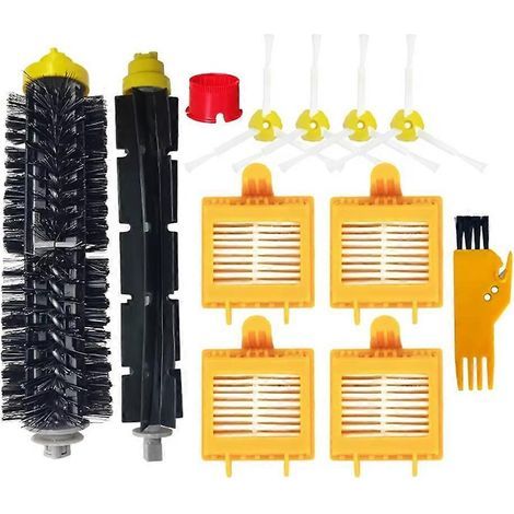 Pour iRobot Roomba série 700 (770, 780, 790, 772, 774, 775, 760) : brosses latérales principales, filtre HEPA, pièces de rechange et accessoires