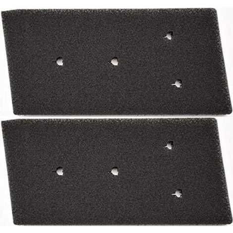 4 Stück Bauknecht Privileg Whirlpool HX 481010716911 Wäschetrockner Filter Wärmepumpe Wäschetrockner 230 x 115 x 14 mm Schwammfilter Kondensationstrockner