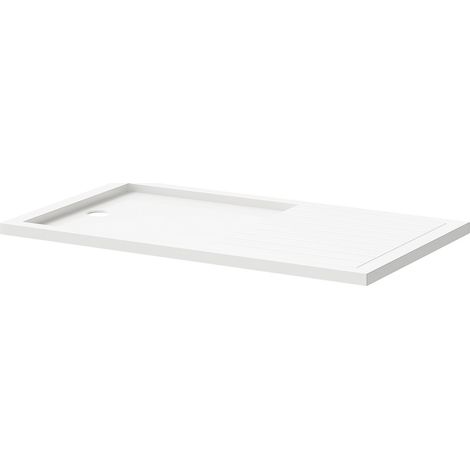 Pearlstone 1700mm x 700mm x 40mm Rectangular Walk In Shower Tray (1/4)