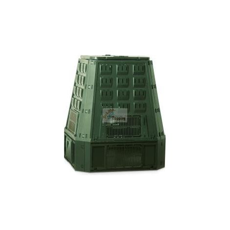 CONTENITORE PER COMPOSTAGGIO EVOGREEN 630L VERDE FORESTA IKEV - PP-IKST600ZI (1/2)
