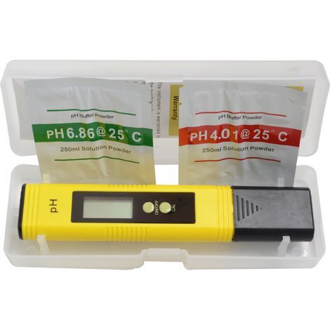 Professionelles pH-Testgerät, automatische Kalibrierungsfunktion, Messbereich von 0,00 bis 14,00, geeignet für tragbare Aquarien und Hydrokulturbecken (1/5)