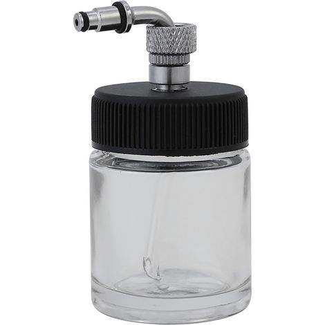 Pistolet aérographe double action avec kit de 3 aiguilles (0.2, 0.3, 0.5 mm) pour maquettes et travaux artistiques (1/5)