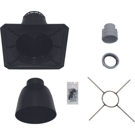 Vaillant Set 1 elementi base Caldaia a condensazione per tubo gas di scarico flessibile DN 80, PP, 303510
