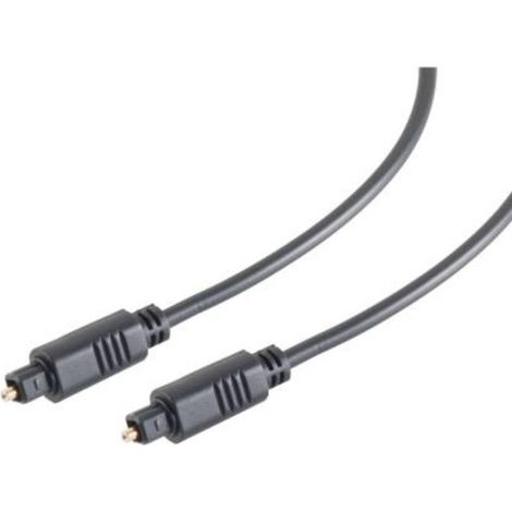 Digital Audio Cavo Kash Toslink [1x Spina Toslink (ODT) - 1x Spina Toslink (ODT)] 3.00 m Nero (1/2)