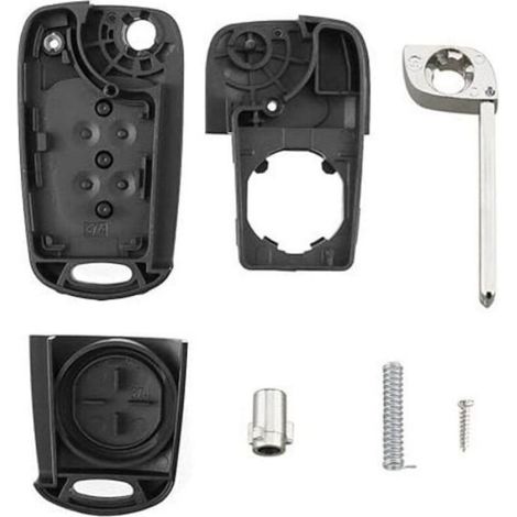 Boîtier Clé Voiture - 6 4 x 3 6 x 1 85 cm - ABS - Compatible Hyundai Kia - 2 Pièces (1/4)
