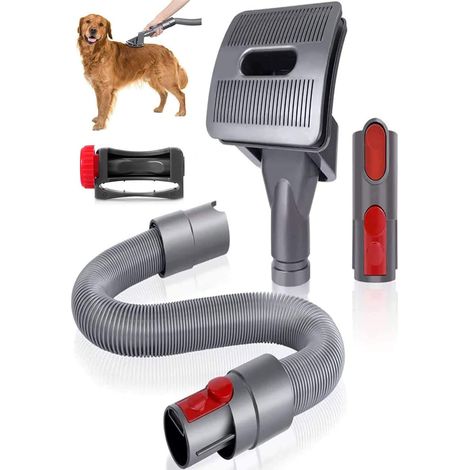 Set di 4 spazzole per la pulizia dei peli di animali domestici - Kit per la toelettatura degli animali, compatibile con gli aspirapolvere Dyson serie V15 V12 V11 V10 V8 V7 V6 - Accessori per aspirapol
