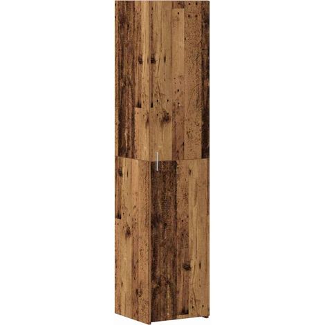 Buffet,Bahut,Haut Armoire Bois ancien 40 x 42,5 x 185 cm Bois d'ingénierie CFW89073 (1/5)