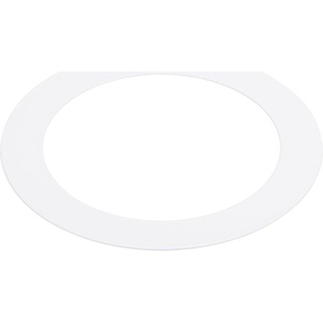 2.99" ID 5.31" OD Recessed Rings Light White Metal Trim Ring Lighting Fixture for Ceiling Wall Recessed Can Downlights (1/5)