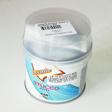 Levante 375ml stucco per legno bicomponente catalizzato, colori legno chiaro (1/3)
