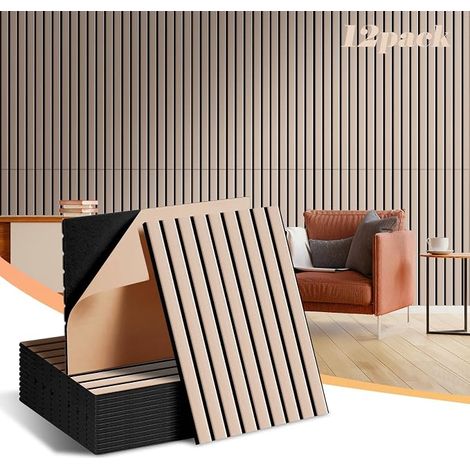 12 Pack Large Acoustic Wall Panels (1/5)