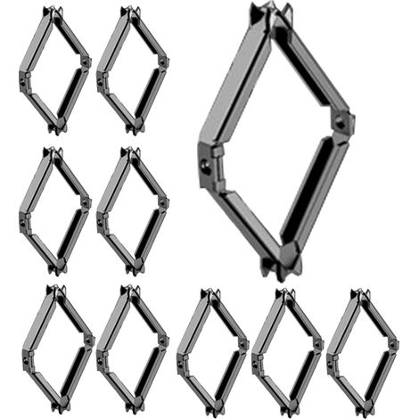 Lot de 10 Autocollants Réfléchissants de Sécurité Ø80 MM Adhésifs sans Bord Blanc Panneaux D’Avertissement Interdiction de S’Asseoir et S’Allonger pour Atelier Usine et (1/5)