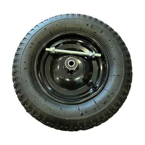 RUOTA CARRIOLA PNEUMATICA IDEAL STAR mozzo 110 mm - asse corto 170 mm - IDEAL STAR