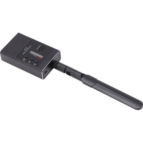 Détecteur RF G338 Noir - Localisateur de caméras cachées, micros espions, GPS et signaux WiFi sans fil (1/5)