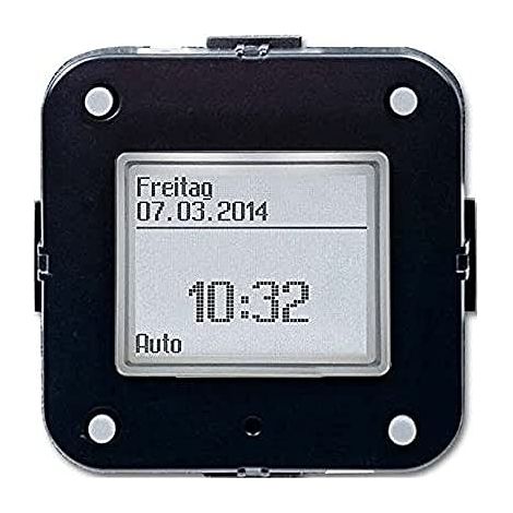 Busch Jaeger Timer di controllo nero per tende