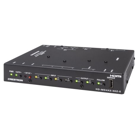 Crestron 4x2 4k60 4:4:4 Hdr Av Switcher (hd-md4x2-4kz-e) 6511307 (1/4)