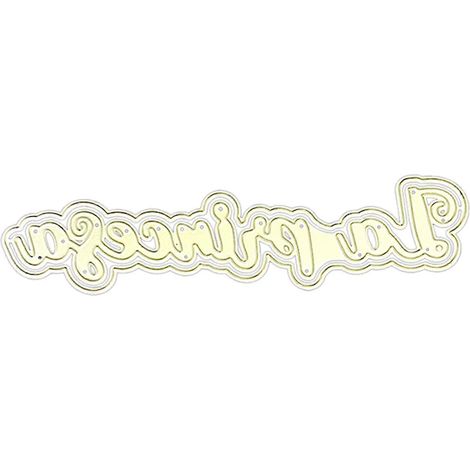 Abstrakte Buchstaben, Metallstanzformen, Schablone, Scrapbooking, DIY-Album, Stempel, Papierkarte für handgemachte Grußkarten, Bastelarbeiten