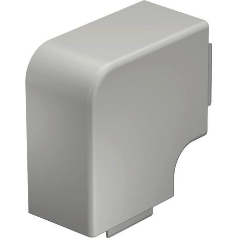 OBO Bettermann Tapa de ángulo plano 60x90mm cloruro de polivinilo blanco puro RAL 9010, 6192920