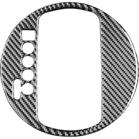 Autocollant décoratif de garniture de panneau de vitesse en fibre de carbone pour accessoires 2011-2016 (1/5)