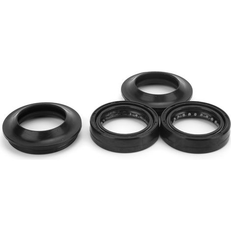 4pcs Joints de fourche avant amortisseur poussière huile joints couvercle Honda WuYang WY125A CF MCR (1/5)