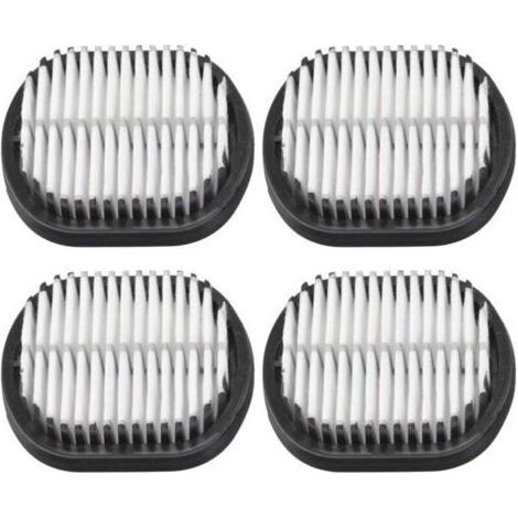 Lot de 4 filtres à particules haute efficacité pour aspirateur 2.0 Slim, avec attrape-poussière, compatible avec le modèle Floor One S5 Combo. (1/4)