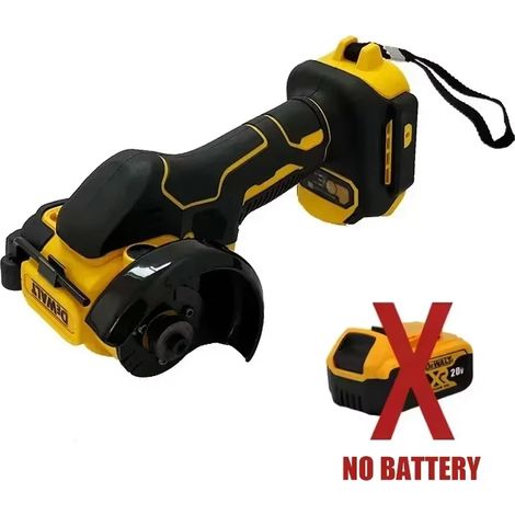 DEWALT Meuleuse d’angle sans fil à moteur sans charbon, outil polyvalent pour bricolage et travaux professionnels (1/5)