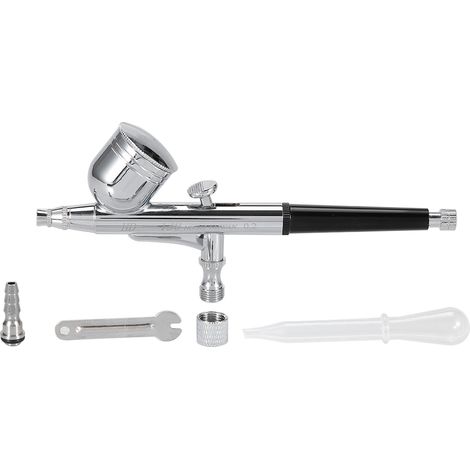 Kit aérographe tendance, pistolet d'injection de spray à oxygène, kit de peinture pour ongles, outil de tatouage (0,2 mm) (1/5)