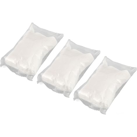 Lot de 3 pots de mastic d'étanchéité pour conduits (30 g), résistant à l'eau, blanc et malléable, pour réparer les raccords de tuyaux, les trous dans les murs et les conduits de climatisation. (1/5)