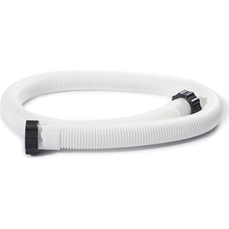Accessoire tuyau piscine - Lot de 2 - Vinyle renforcé - Raccordement flexible - Pour piscines hors sol - 1,5 x 59 pouces (1/4)