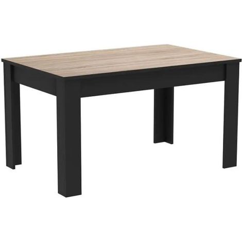 Demeyere Wayne Esstisch schwarz 138x90 cm