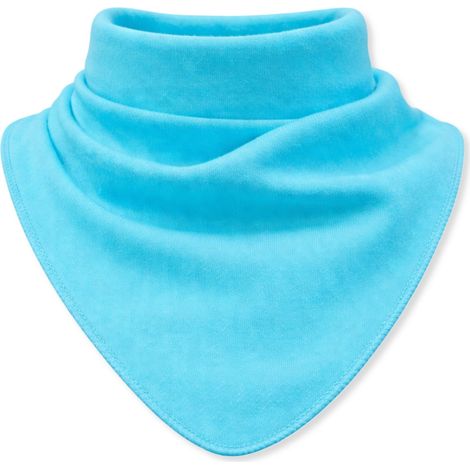 Sciarpa a collo alto per bambini 100% cotone 1-3 anni Primavera Autunno turchese (1/5)