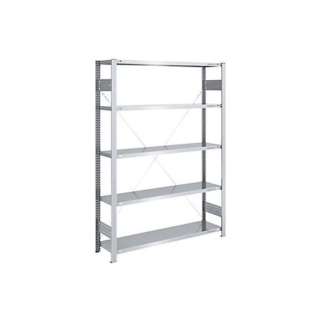 eurokraft pro  Scaffale lungo a innesto  zincato  altezza 2000