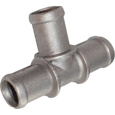 Raccord en T 3/4" x 3/4" x 3/4" adaptable pour durite de chauffage et de liquide de refroidissement automobile (1/3)